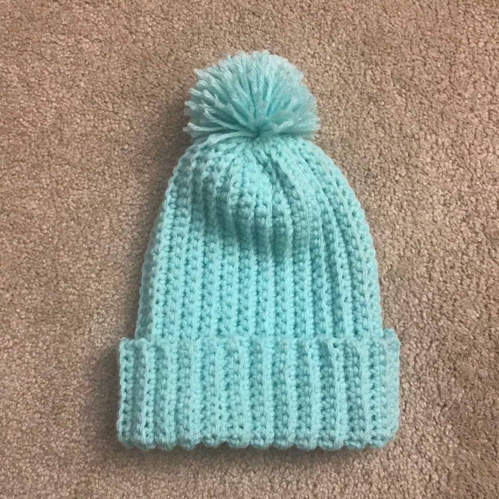 Handmade Ribbed Slouchy beanie - Picture 2 of 4